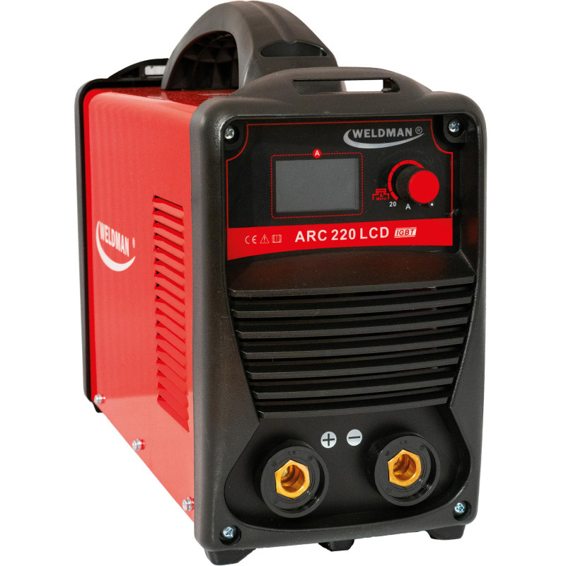103004 WELDMAN ARC-220 LCD INVERTERINIS SUVIRINTUVAS