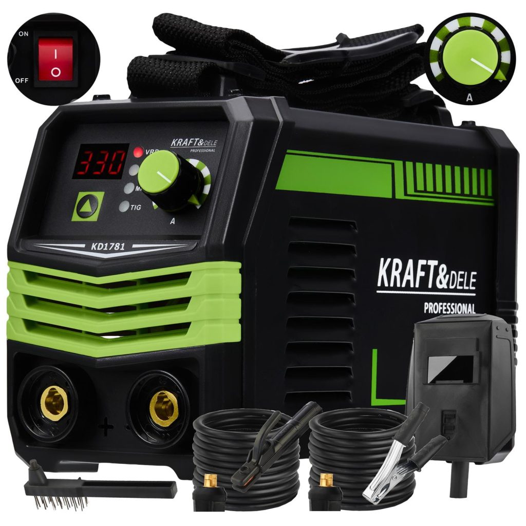 Inverterinis suvirinimo aparatas 330A MMA + TIG LIFT VRD KD1781