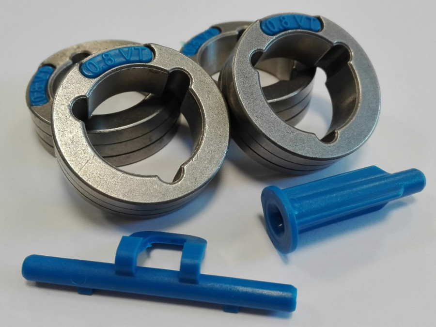 Vielos ratukas (4vnt.) LF52/56D/PowerteciC V0,6/0,8mm, Lincoln Electric