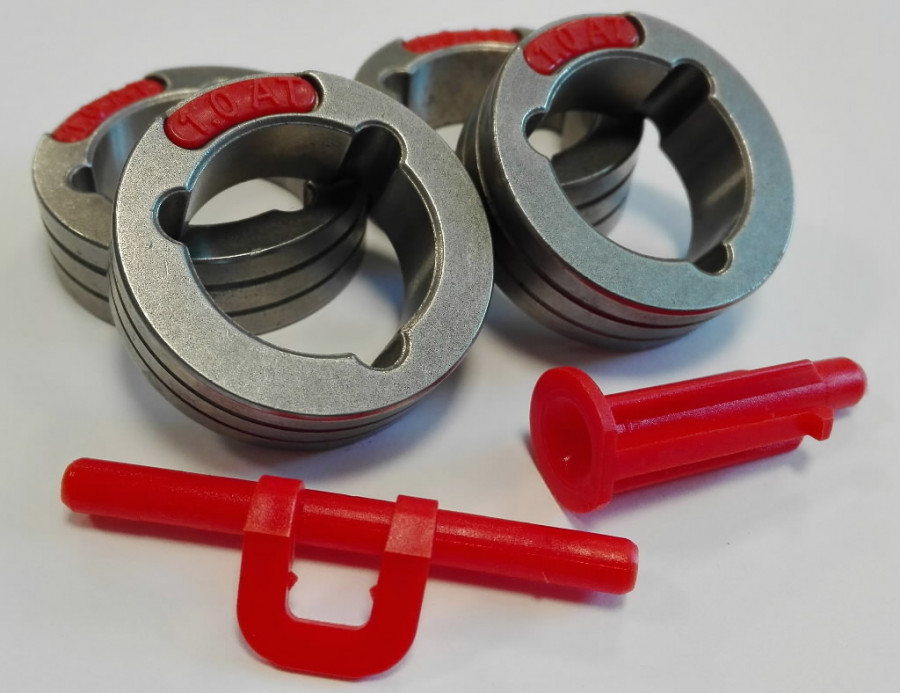 Vielos ratukas (4vnt.) LF52/56D/PowerteciC AL U1,0/1,2mm, Lincoln Electric