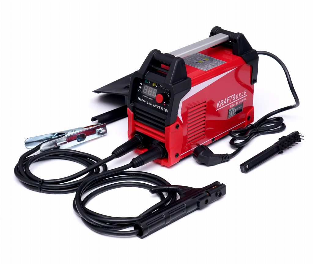 KRAFTDELE KD1827 SUVIRINIMO APARATAS 230V 330A LCD