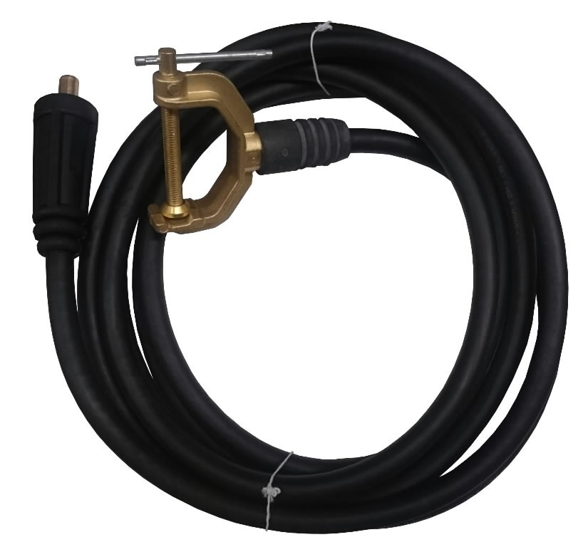Masės kabelis su gnybtu 400A, 5m 70mm2, Lincoln Electric
