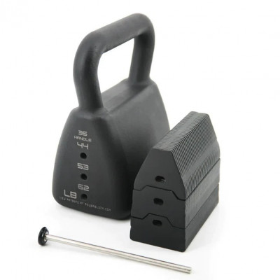Svarstis PowerBlock Adjustable Kettlebell (16–28 kg)