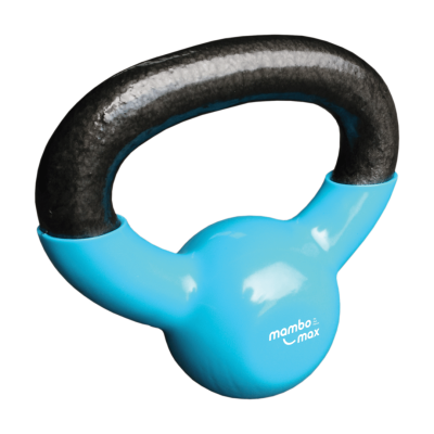 Vinilinis svarstis Mambo Max Kettlebell 2–24 kg (Svoris: 2 kg)