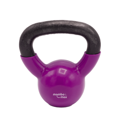 Vinilinis svarstis Mambo Max Kettlebell 2–24 kg (Svoris: 4 kg)