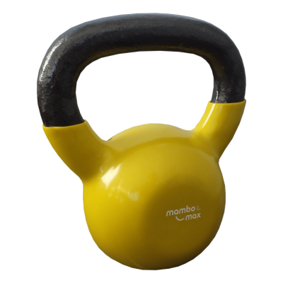 Vinilinis svarstis Mambo Max Kettlebell 2–24 kg (Svoris: 6 kg)