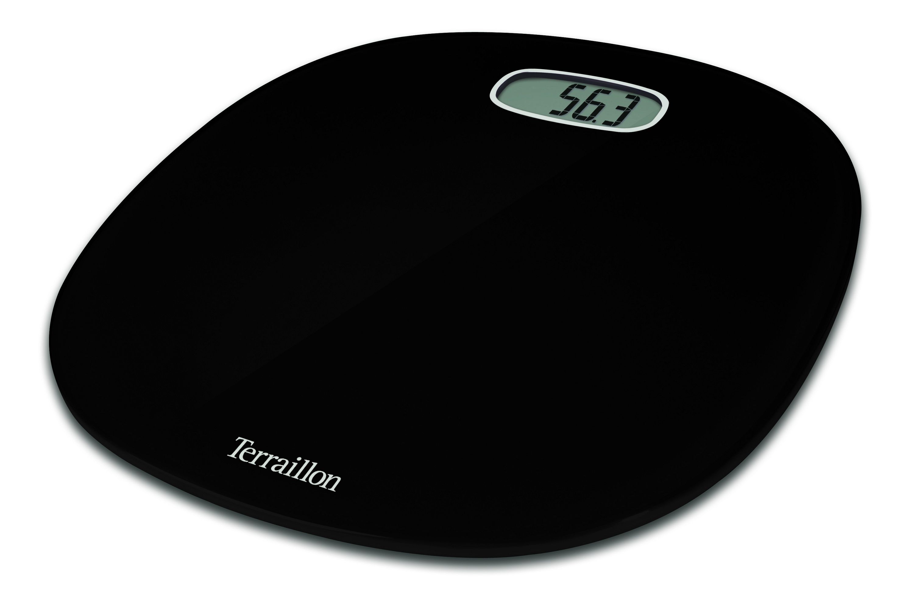 Svarstyklės TERRAILLON 14242 Pop First Black, 160kg /100g.
