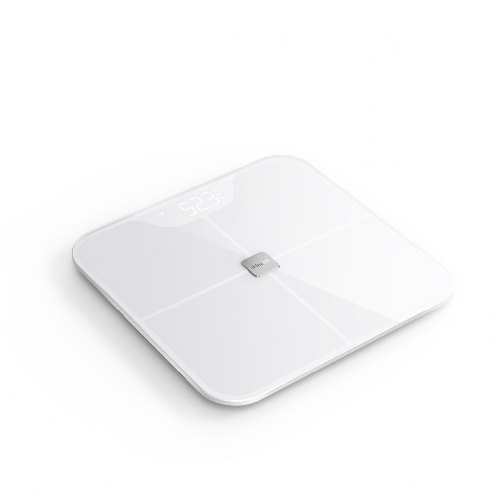 Svarstyklės iHealth Body Analysis Scales HS2S Memory function, Body fat analysis, Body water percentage, Muscle ratio/density analysis, Multiple user