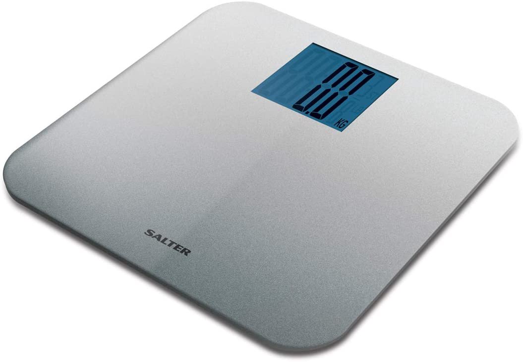 Salter 9075 SVGL3REU16 Max Electronic Digital Bathroom Scales - Silver