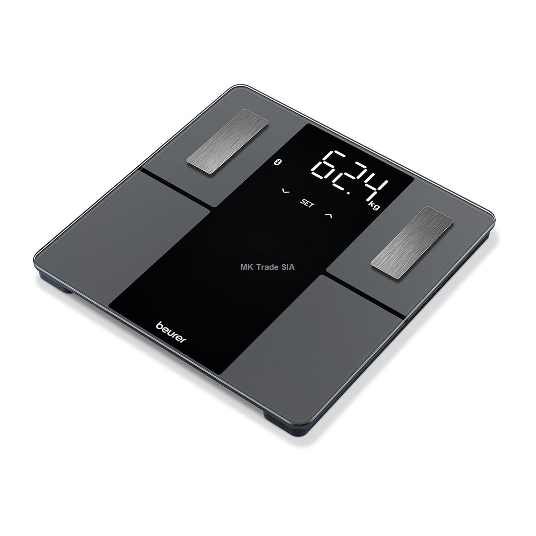Beurer, Super Black Edition, Bluetooth, juodos - Diagnostinės svarstyklės Prekė - BF500