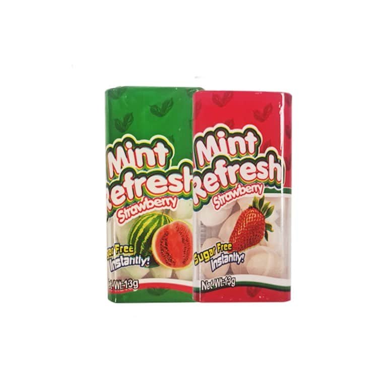 Kramtomos pastilės MINT REFRESH