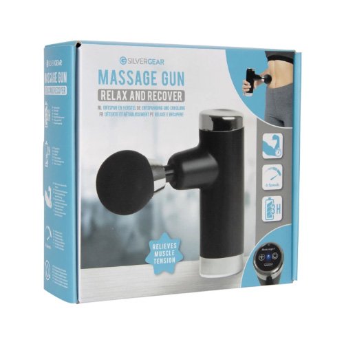 Masažuoklis SILVER GEAR MASSAGE GUN, 15 W