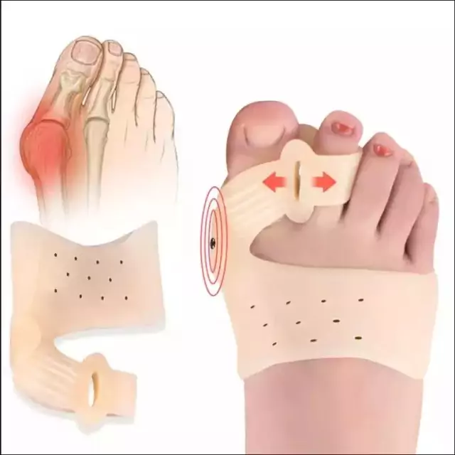 Hallux valgus įtvaras su magnetu - Spalva: Kūno