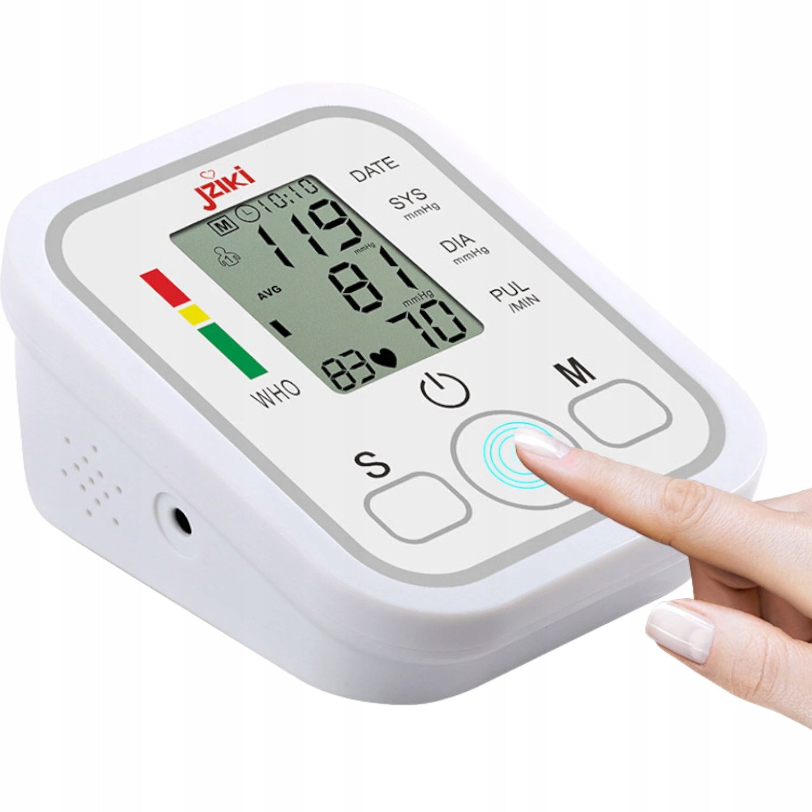Elektroninis žastinis kraujospūdžio matuoklis BW-3205 su LCD ekranu ir matavimų atmintimi (22–32 cm)