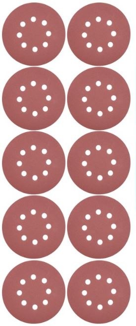Šlifavimo popierius (velcro) žirafai | su skylėm | 225 mm / P120 | 10 vnt. (PD225120B)