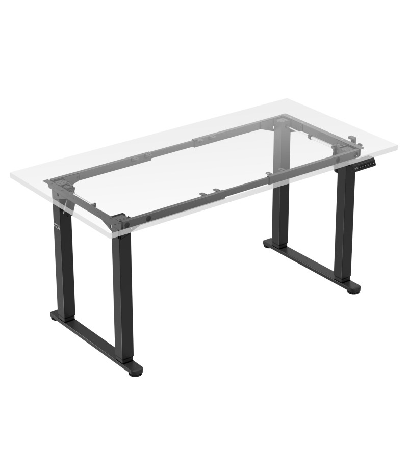 Dviejų variklių elektrinis stalo rėmas «Mark Adler Xeno 5.0 Black», juodas