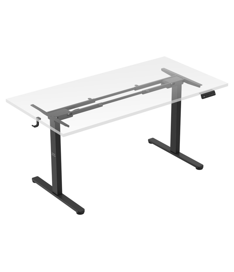 Dviejų variklių elektrinis stalo rėmas «Mark Adler Xeno 4.5 Black», juodas