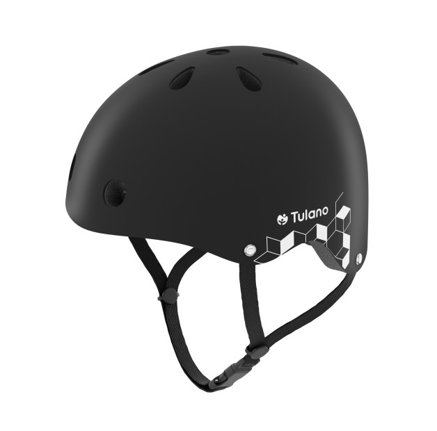 Vaikiškas šalmas «Tulano Turtle 35 Black», juodas