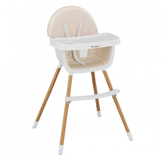 Maitinimo kėdutė «Tulano Morsel Beige», smėlio spalvos