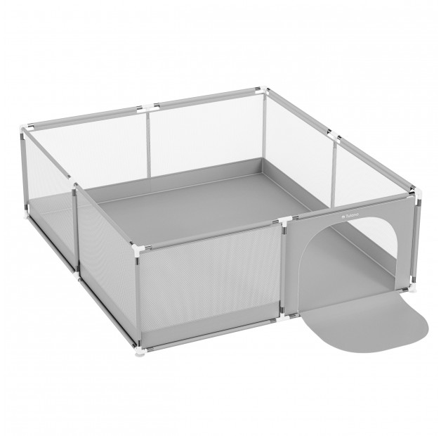 Vaikiška maniežas «TULANO Cozy 28 Grey», pilkas - 200 cm