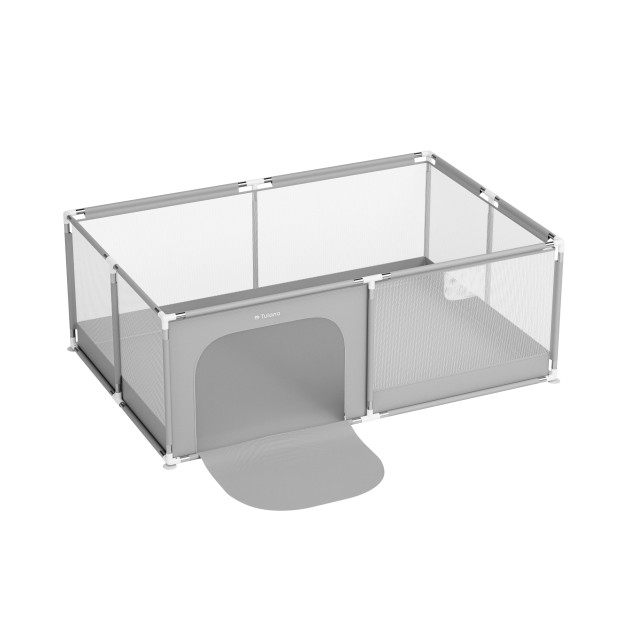 Vaikiška maniežas «Tulano Cozy 22 Grey», pilkas - 180 cm