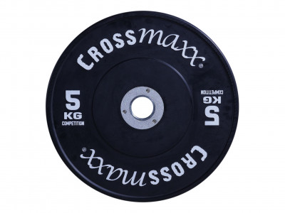 Varžybiniai bumper svarmenys CROSSMAXX® coloured (5-25kg) (Svoris: 5 kg)