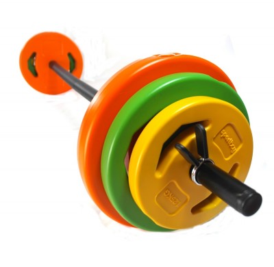 Body Pump rinkinys Sportbay® Pump set colour (20kg)