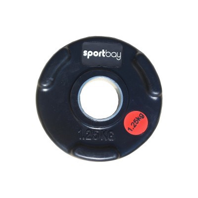 Olimpiniai gumuoti svarmenys Sportbay® (1.25-25kg) (Svoris: 1.25 kg)