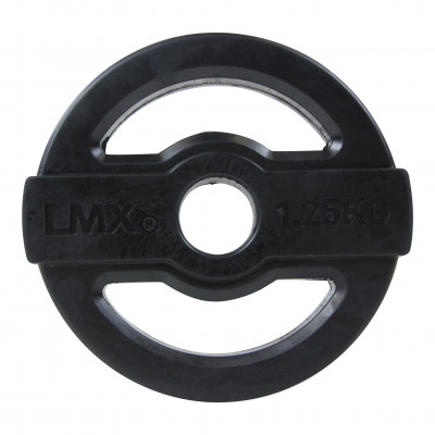 Svarmenys LIFEMAXX® Studio Pump discs BLACK (1,25 - 10kg) (Svoris: 1.25 kg)