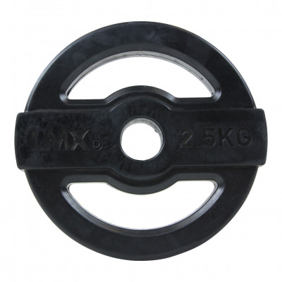 Svarmenys LIFEMAXX® Studio Pump discs BLACK (1,25 - 10kg) (Svoris: 2.5 kg)