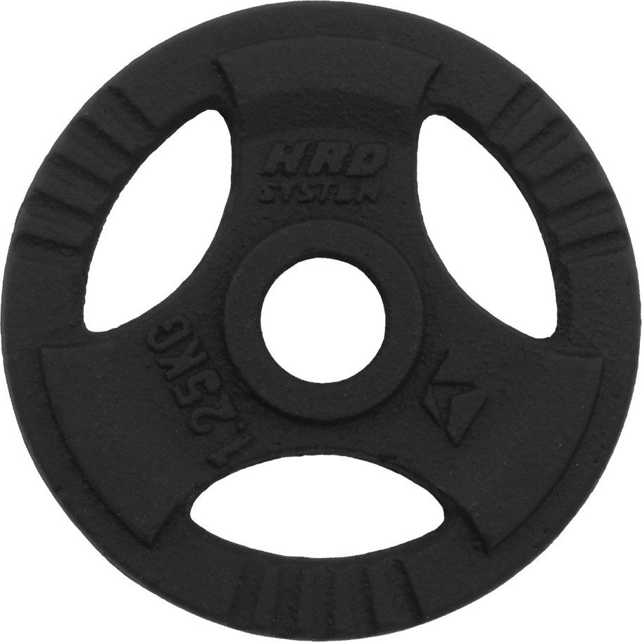 Ketaus svoris su rankenomis Platinum Fitness Beltor HRD System Line, 1.25kg, 29mm