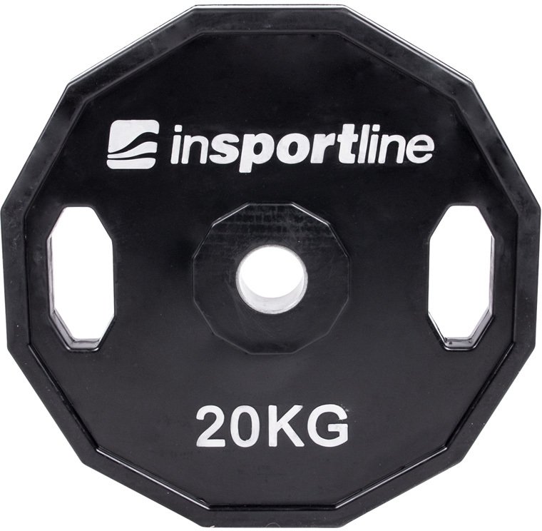 Guma padengtas olimpinis svoris 50mm inSPORTline Ruberton 20kg