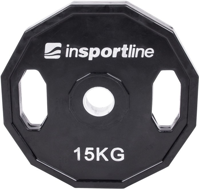 Guma padengtas olimpinis svoris 50mm inSPORTline Ruberton 15kg