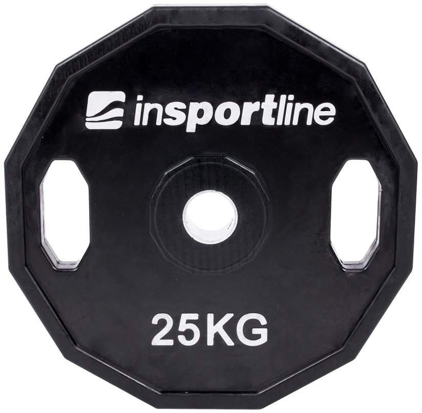 Guma padengtas olimpinis svoris 50mm inSPORTline Ruberton 25kg