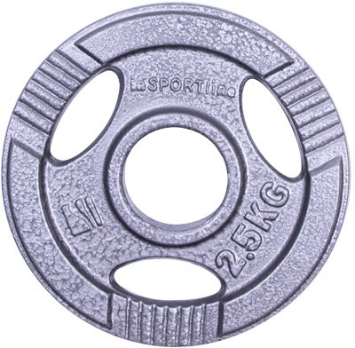 Plieninis svoris olimpiniam grifui 50mm inSPORTline Hamerton 2,5kg