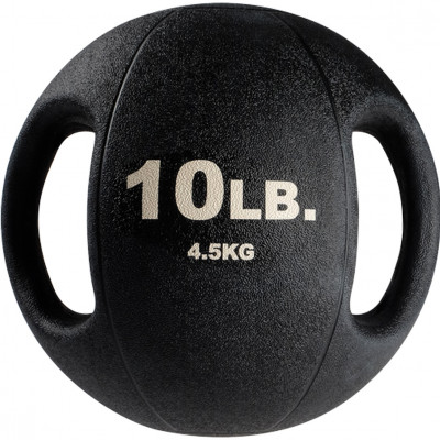 Medicininiai kamuoliukai BODYSOLID DUAL-GRIP (Svoris: 4.5 kg)