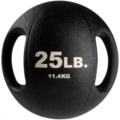 Medicininiai kamuoliukai BODYSOLID DUAL-GRIP (Svoris: 11.4 kg)