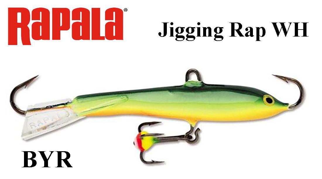 Rapala balansyras Jigging Rap WH BYR 3 cm