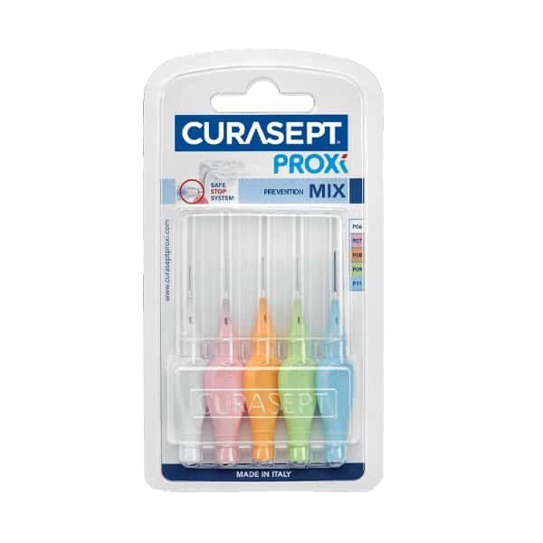 Curasept proxi mix tarpdančių šepetėlių rinkinys (5 vnt. pakuotėje)