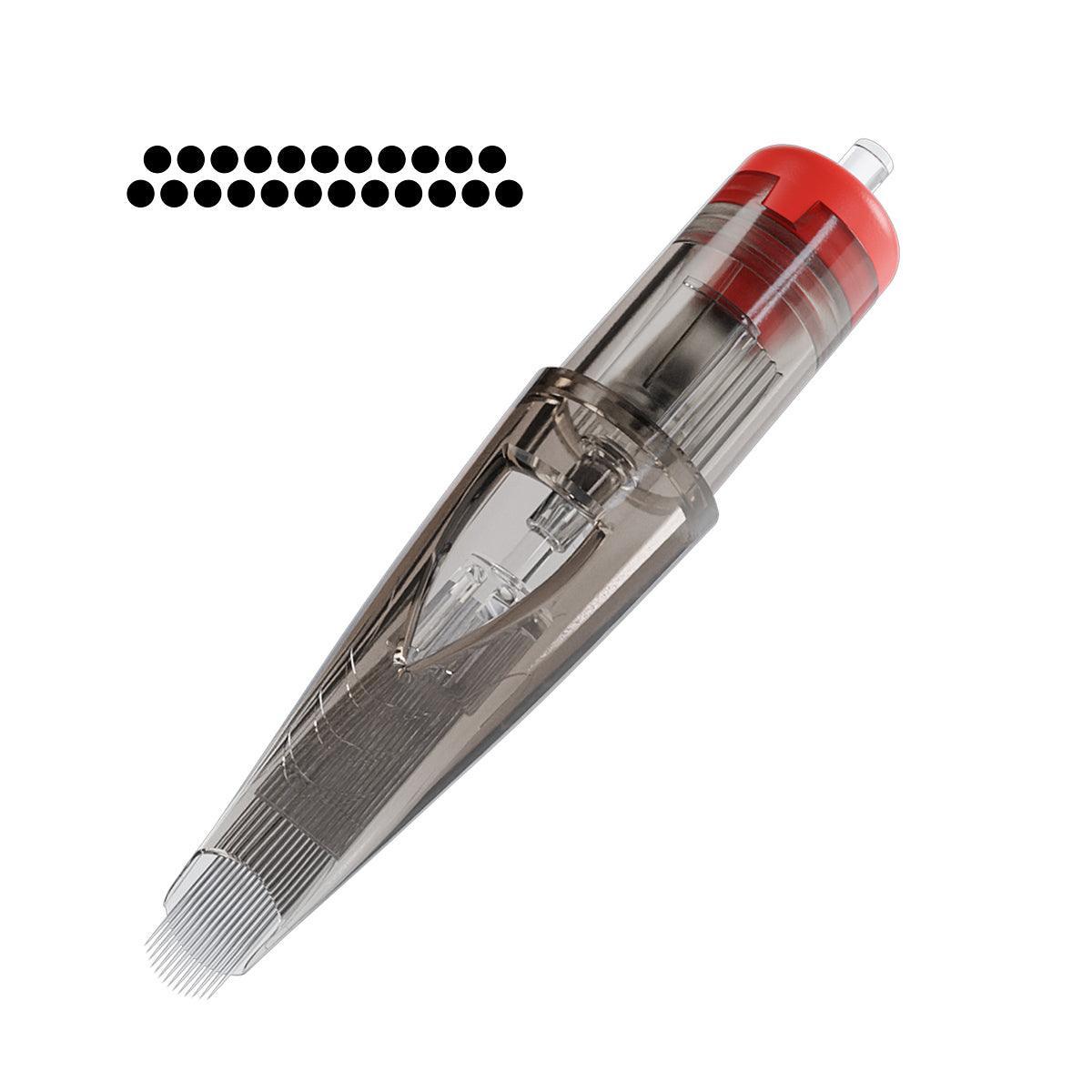 EL CARTEL Kartridžas tatuiruotėms 0.35mm 23 soft edge magnum lt 10vnt.