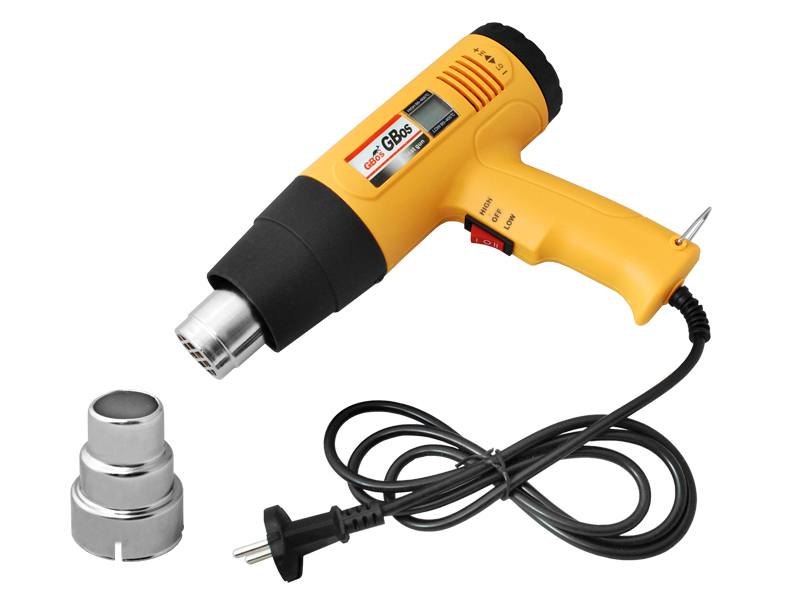 Karšto oro pūtiklis su LCD 230V 1500W 50-650°C