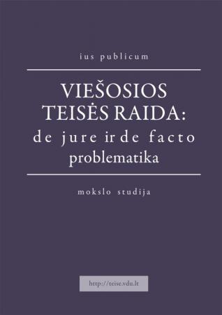 Viešosios teisės raida