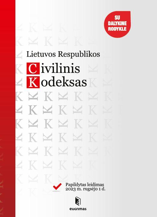 Lietuvos Respublikos civilinis kodeksas (2023-09-01)