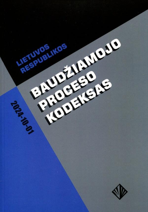 Lietuvos Respublikos baudžiamojo proceso kodeksas (2024-10-01)