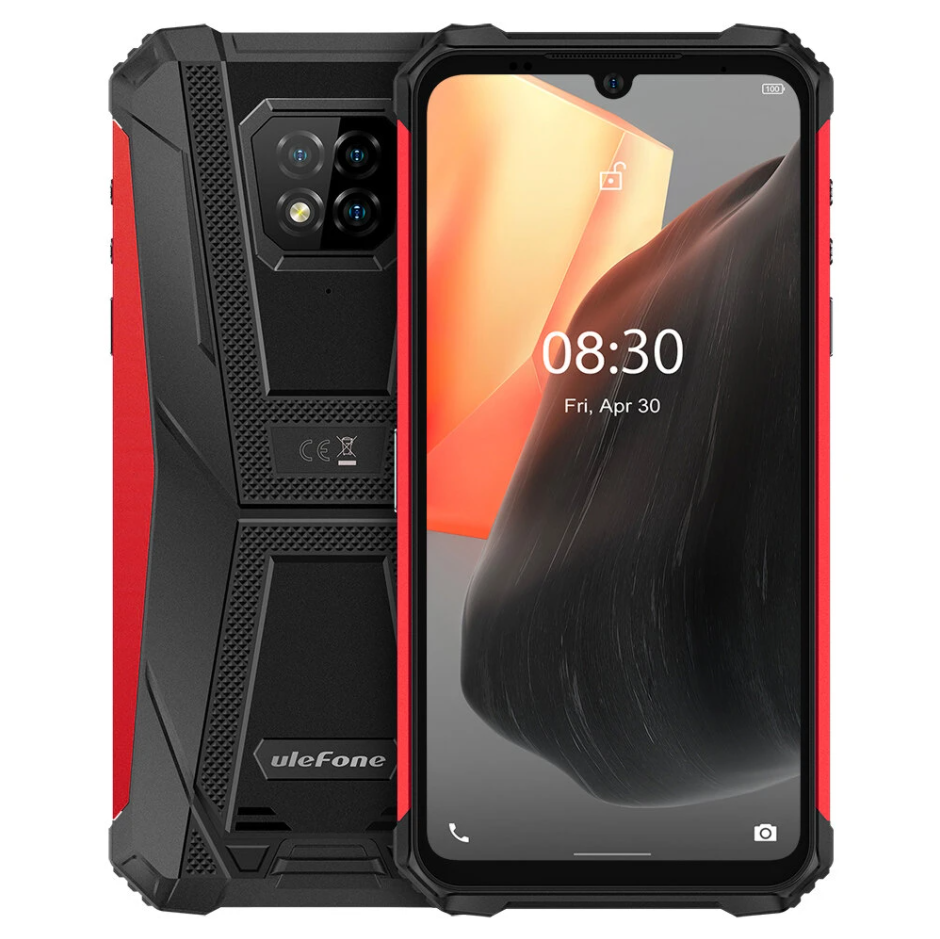 Ulefone Armor 8 Pro – 128/6GB, Raudonas