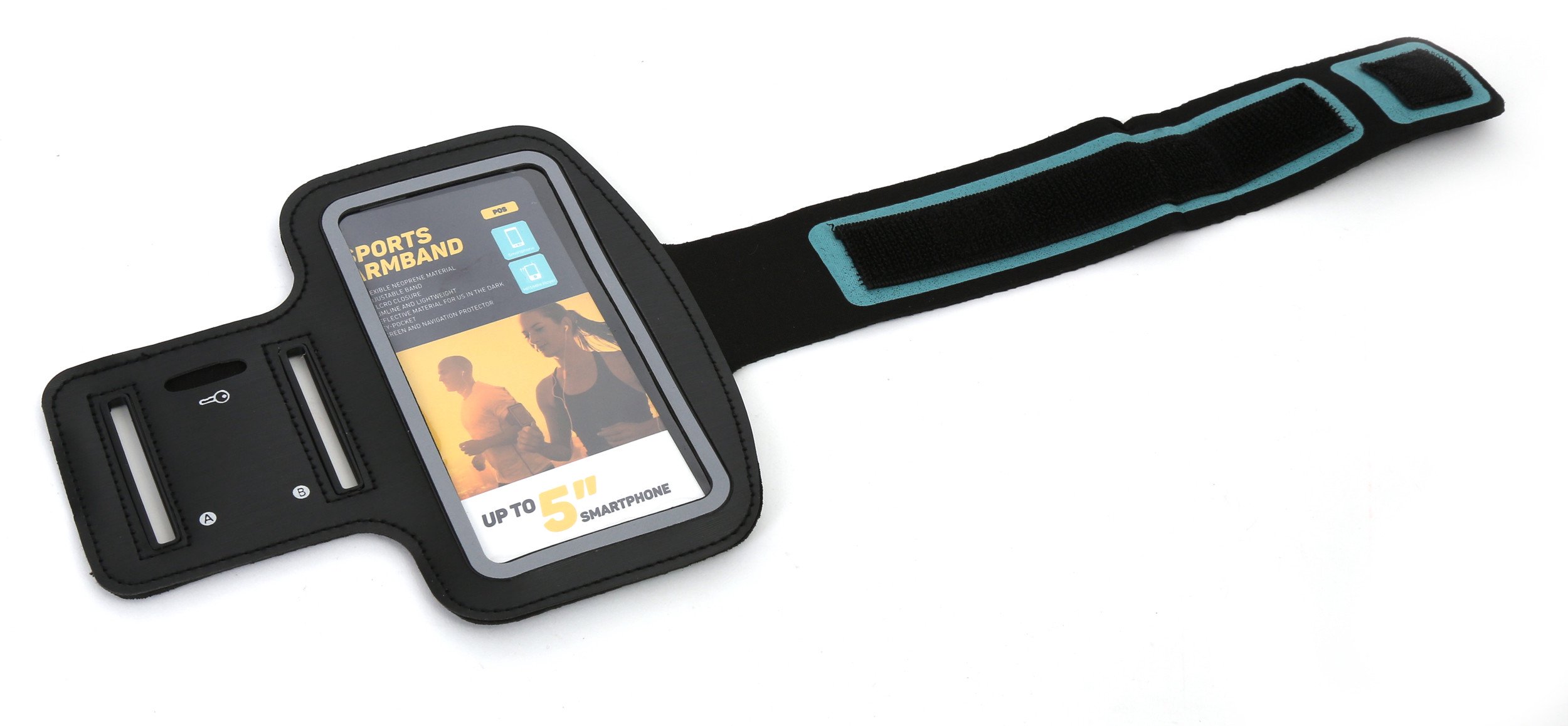 Platinet Smartphone Armband HQ, black (42053)