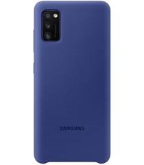 Dėkliukas SAMSUNG Galaxy A41, silikoninis, mėlynas