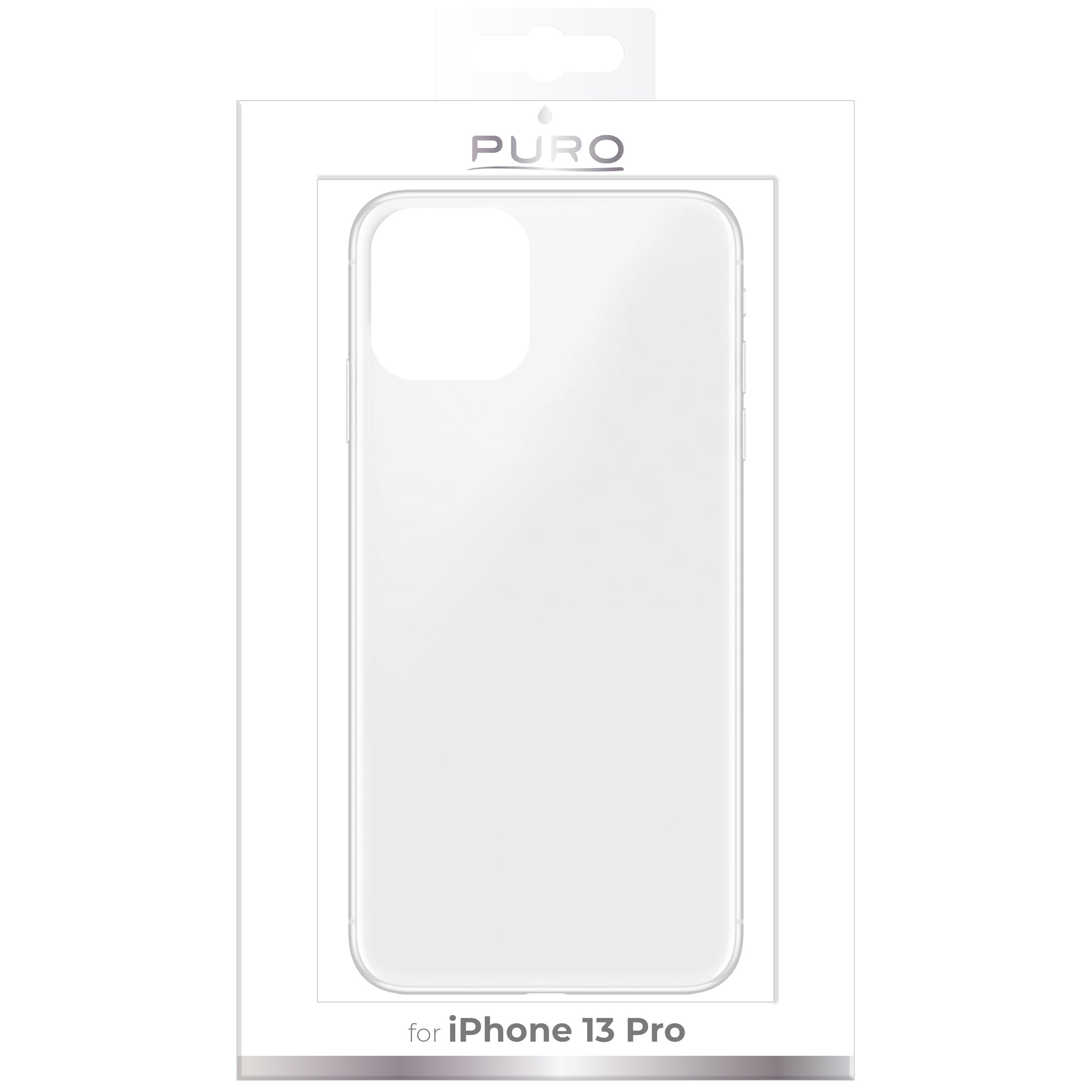 Dėkliukas PURO Ultra-Slim,  skirtas iPhone 13 Pro 6.1", skaidrus / IPC13P6103NUDETR