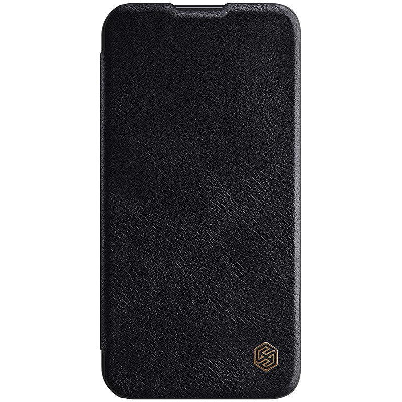 Dėklas Nillkin Qin Pro Leather Samsung S916 S23 Plus 5G juodas