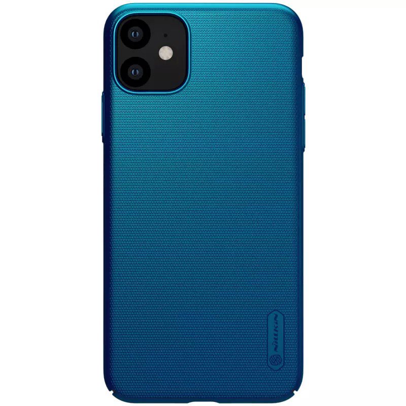 Dėklas Nillkin Super Frosted Shield Xiaomi Redmi Note 12/Note 12 4G mėlynas